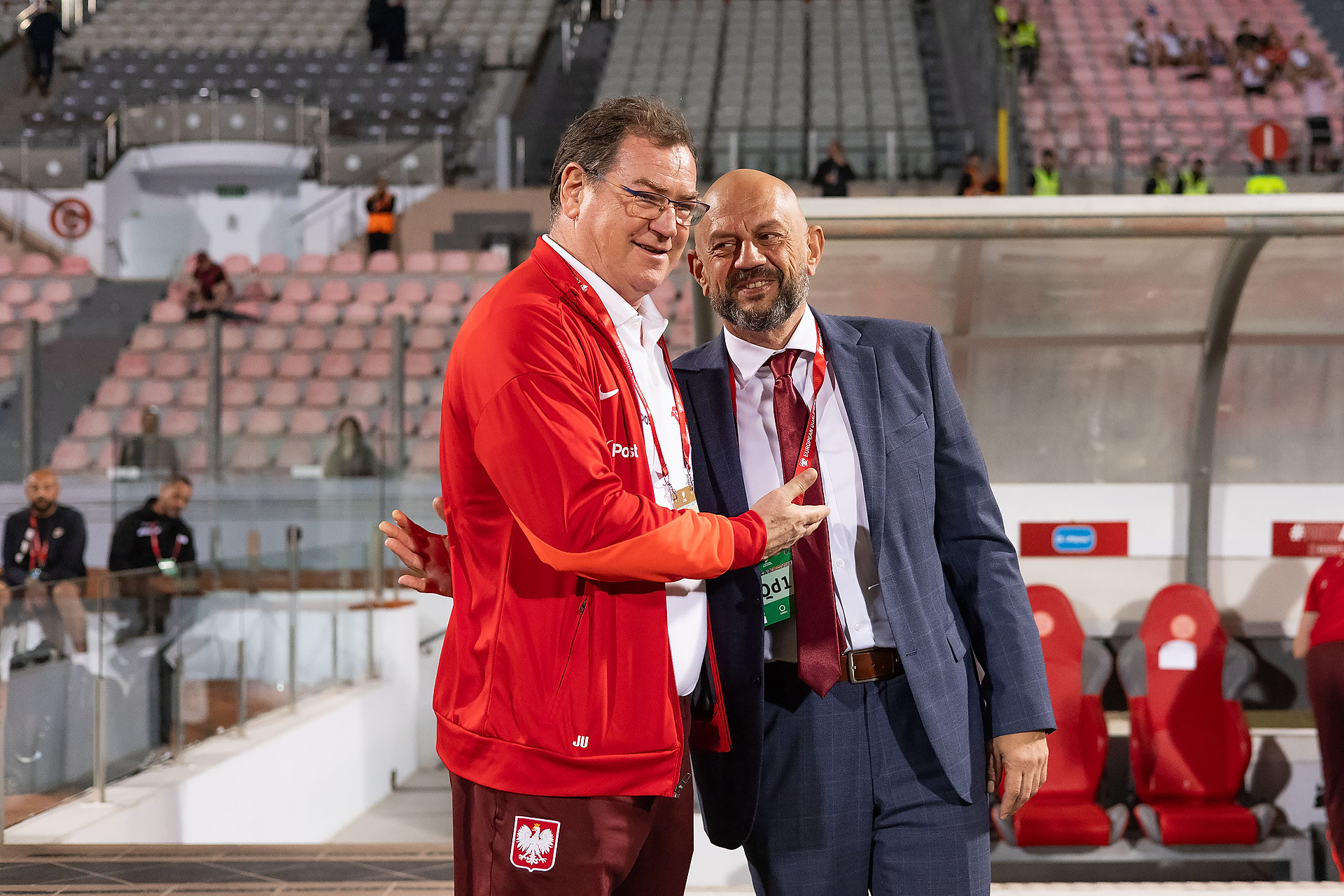 Laskowski znów to zrobił. Show przed meczem Polski z Maltą [WIDEO]