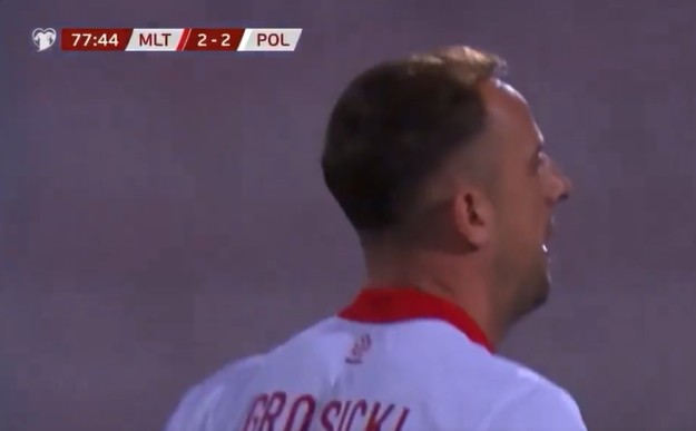 Wyjątkowa chwila Grosickiego. Piękny jubileusz w kadrze