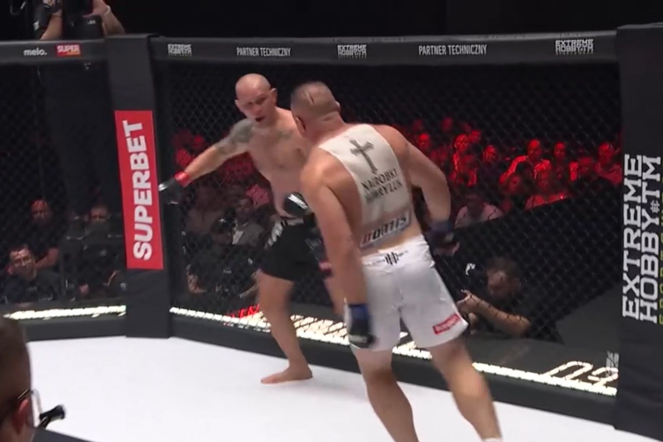 Pasternak górą na Fame MMA 28. Brutalnie rozbił rywala