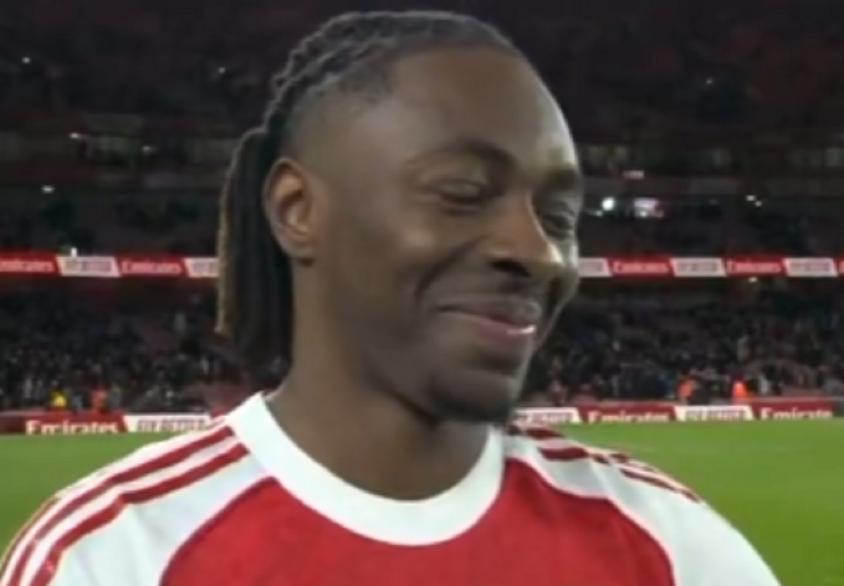 Bohater Arsenalu zapytany o transfer do Tottenhamu. Jego reakcja to złoto