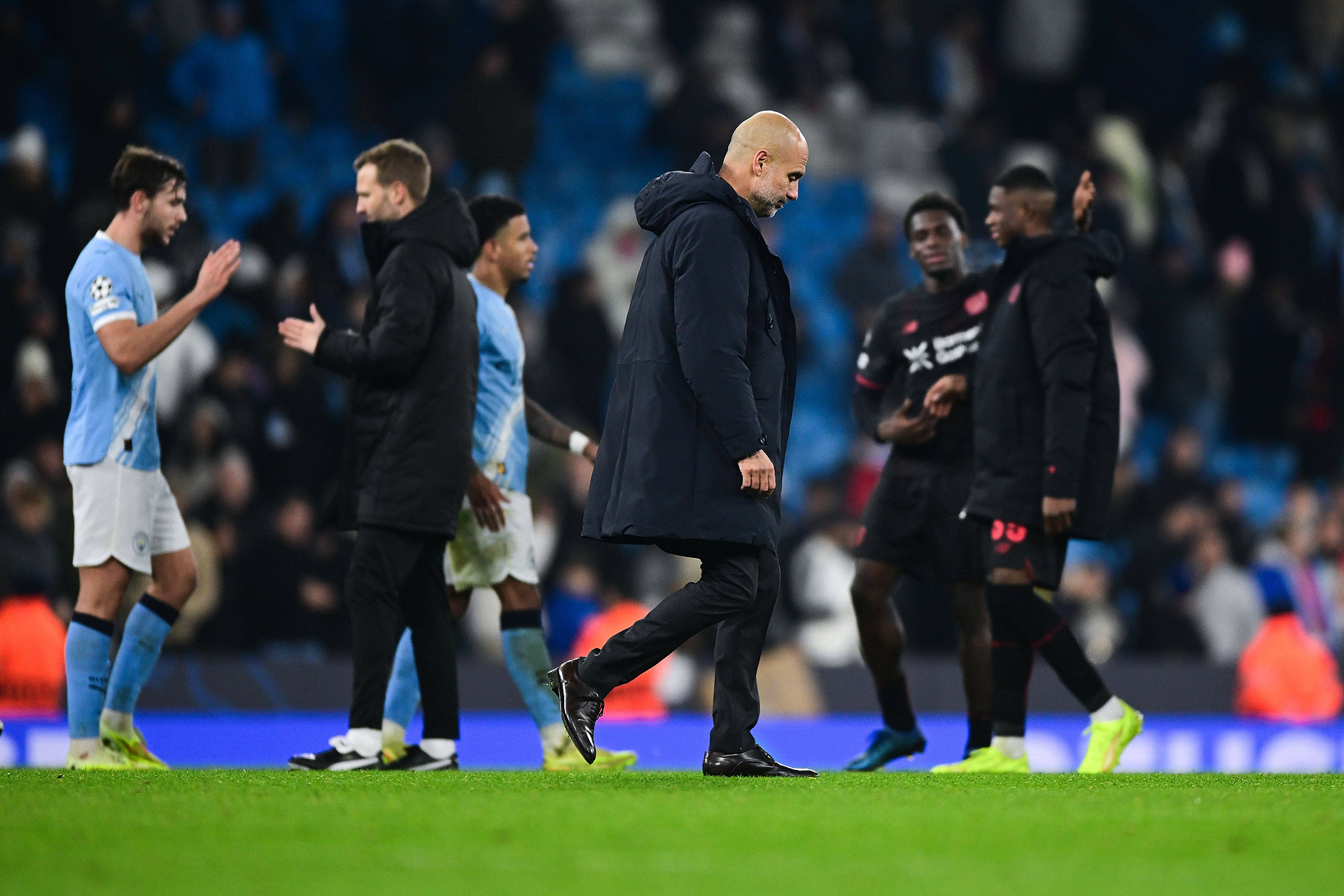 "Przesadziłem i zawiodłem". Guardiola bije się w pierś po porażce w LM