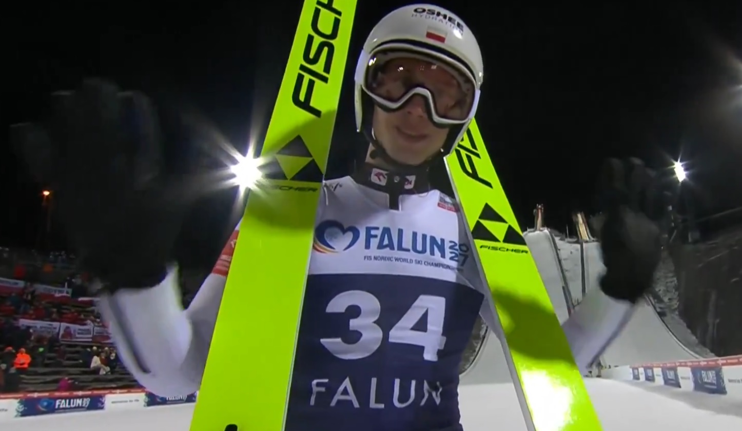 Tomasiak znów to zrobił! Polak wysoko w Falun