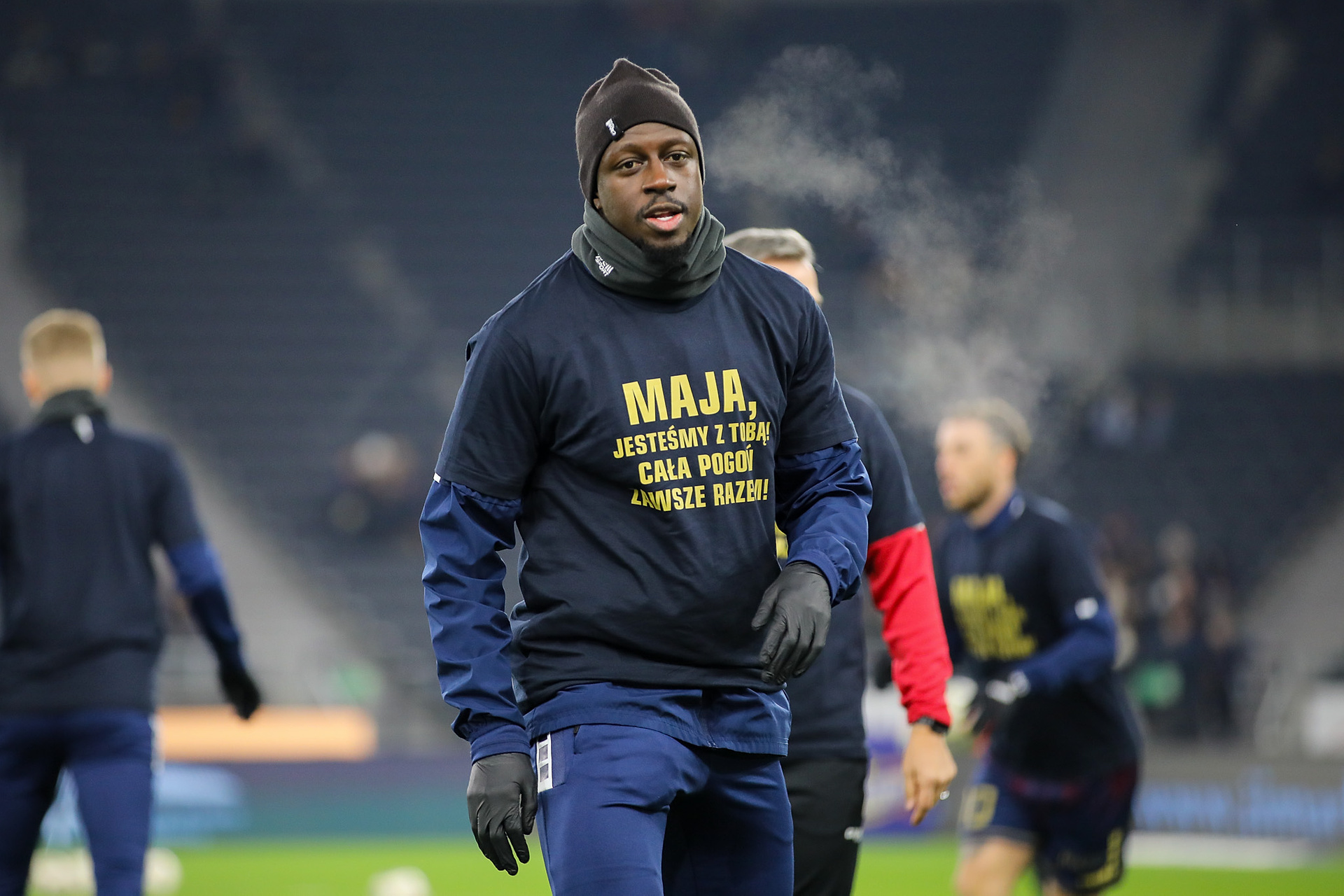 Nie do wiary, co wyprawiają piłkarze Pogoni. "Nie zauważył, że wjechał w ścianę"