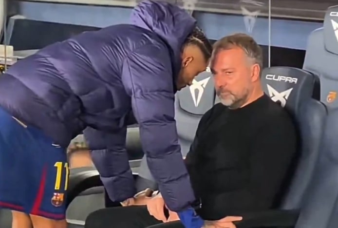 Flick ujawnił, co powiedział mu Raphinha. Nie dowierzał [WIDEO]