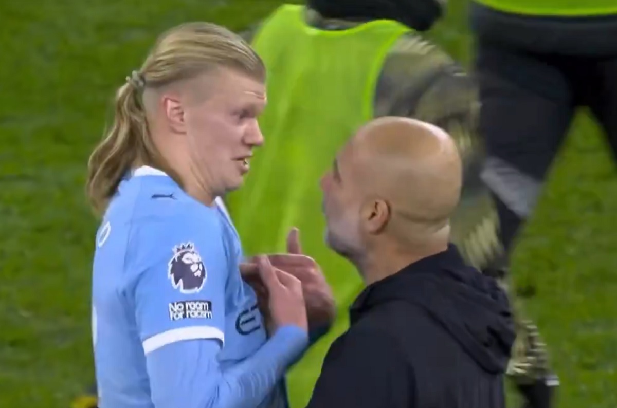 Gorąco po wygranej Manchesteru City. Tak zachował się Haaland [WIDEO]