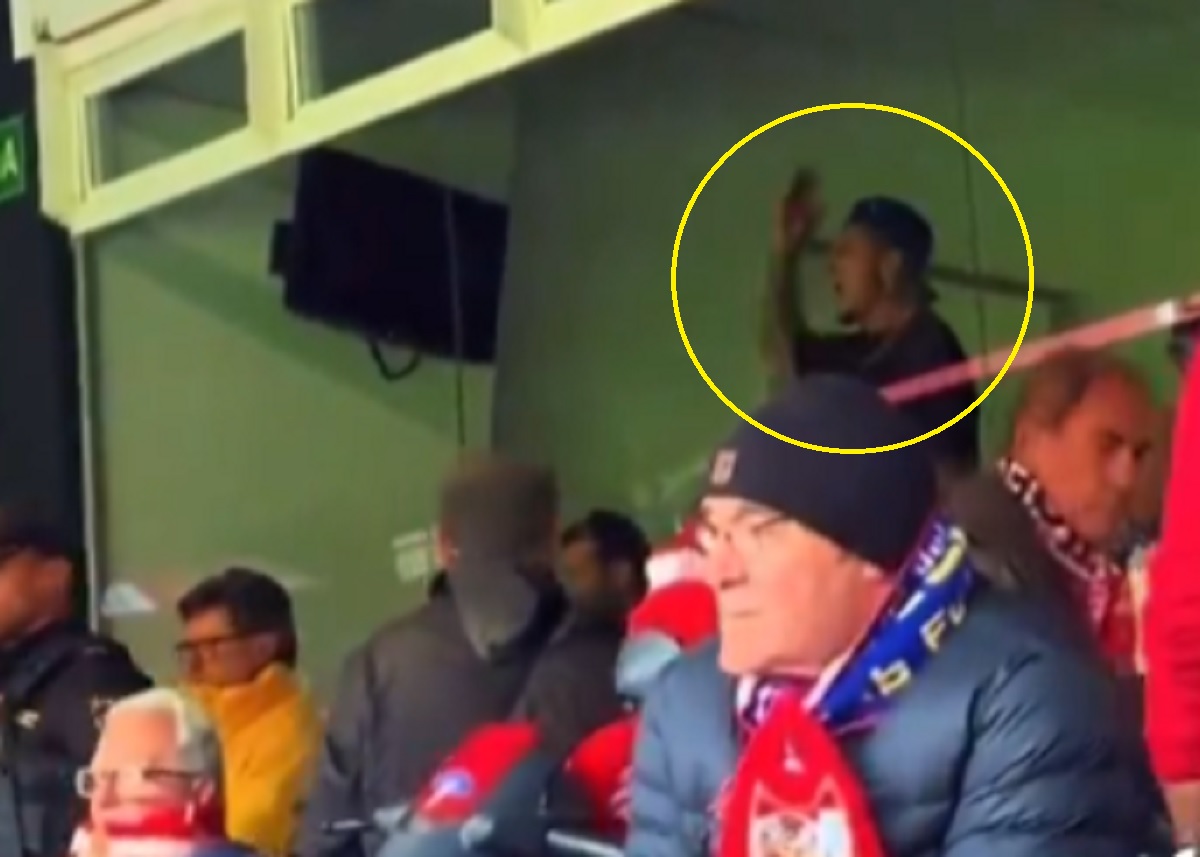 Antony vs kibice. Gorąco w derbach [WIDEO]