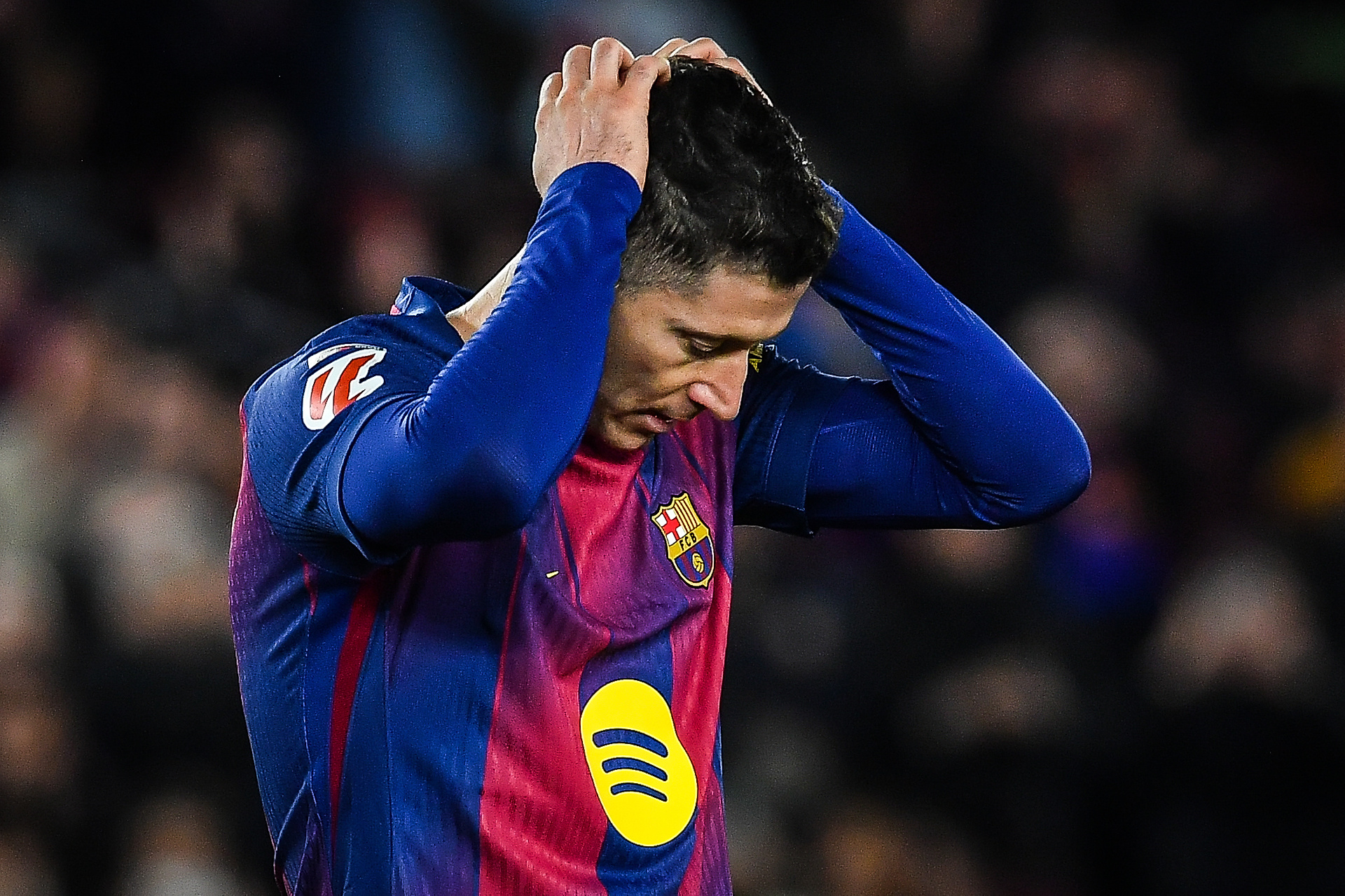 Piłkarz Barcelony ocenił Lewandowskiego. Skomentował fatalny rzut karny