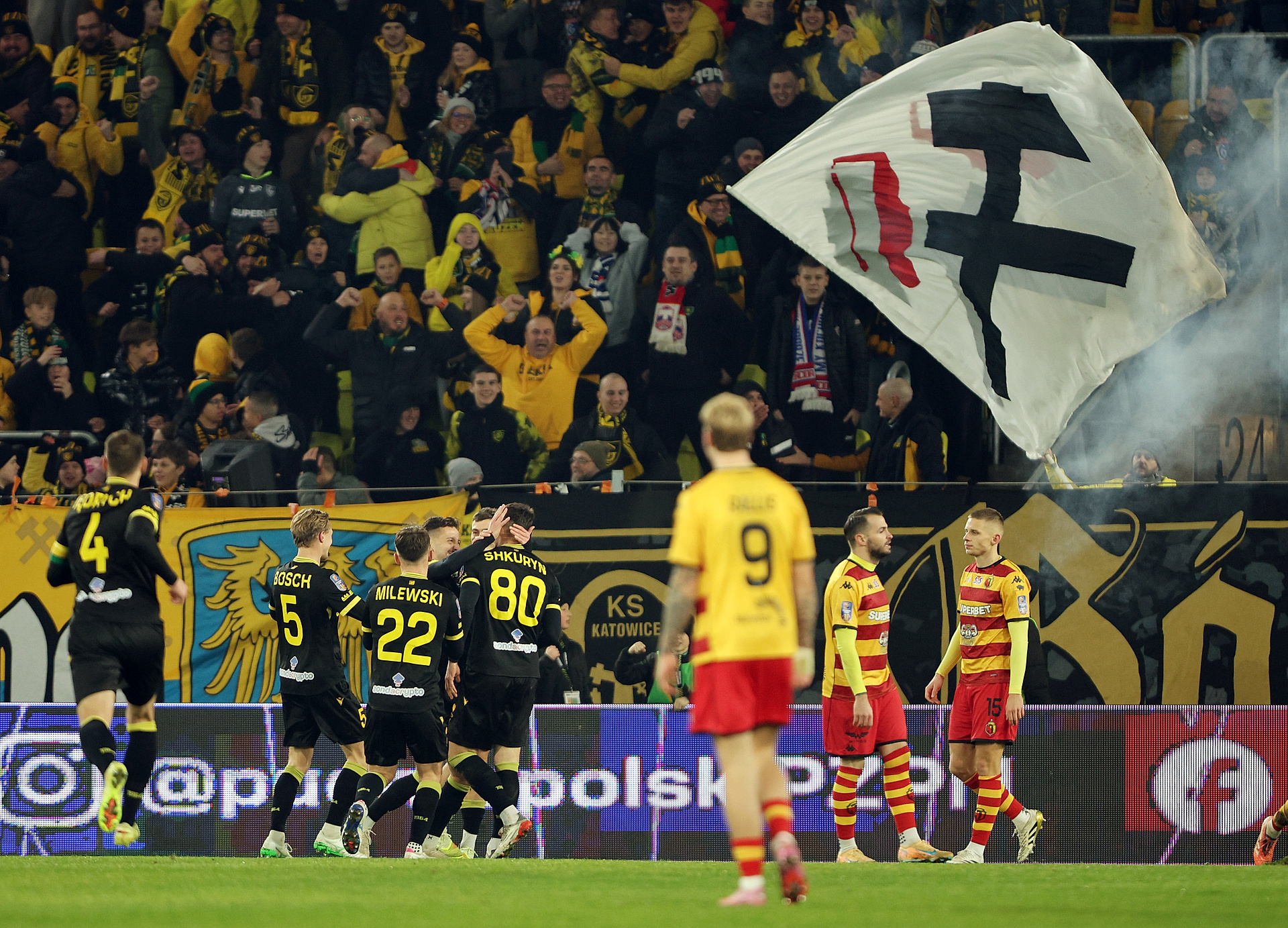 Jagiellonia odpadła z Pucharu Polski! Słaby występ "Dumy Podlasia", koncert Nowaka