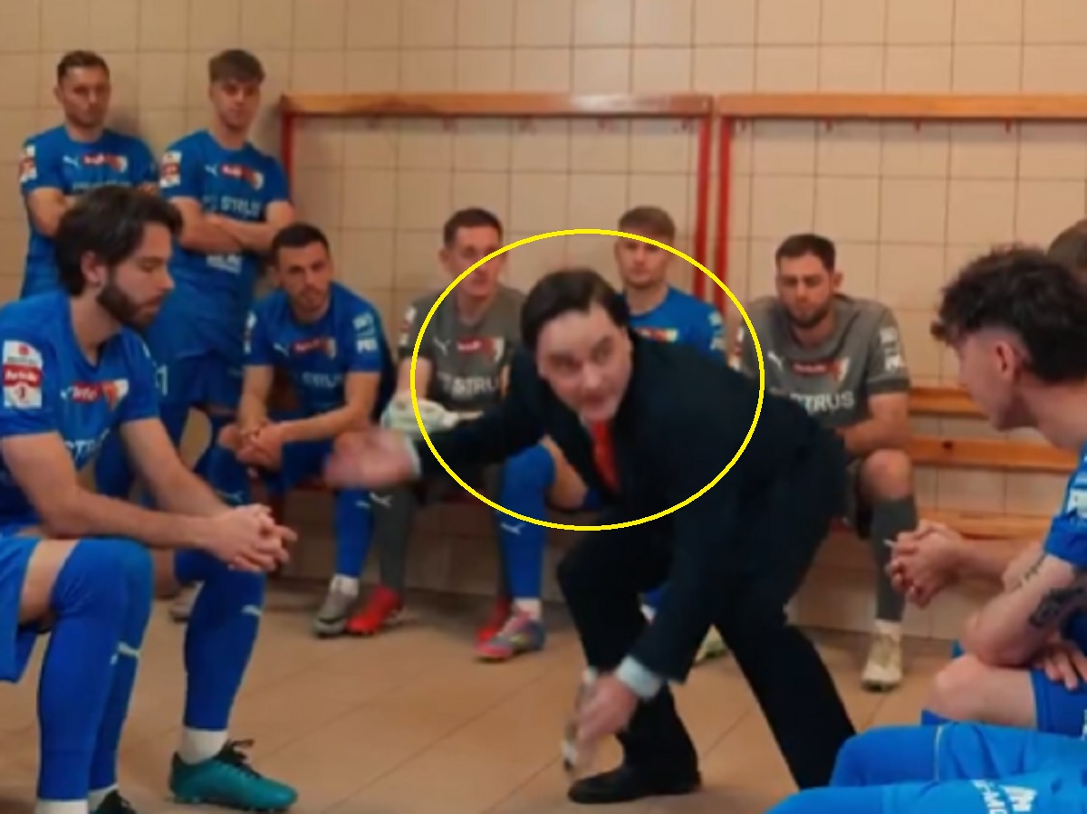 Nowy sponsor szalał w szatni polskiego klubu. Absolutny hit [WIDEO]
