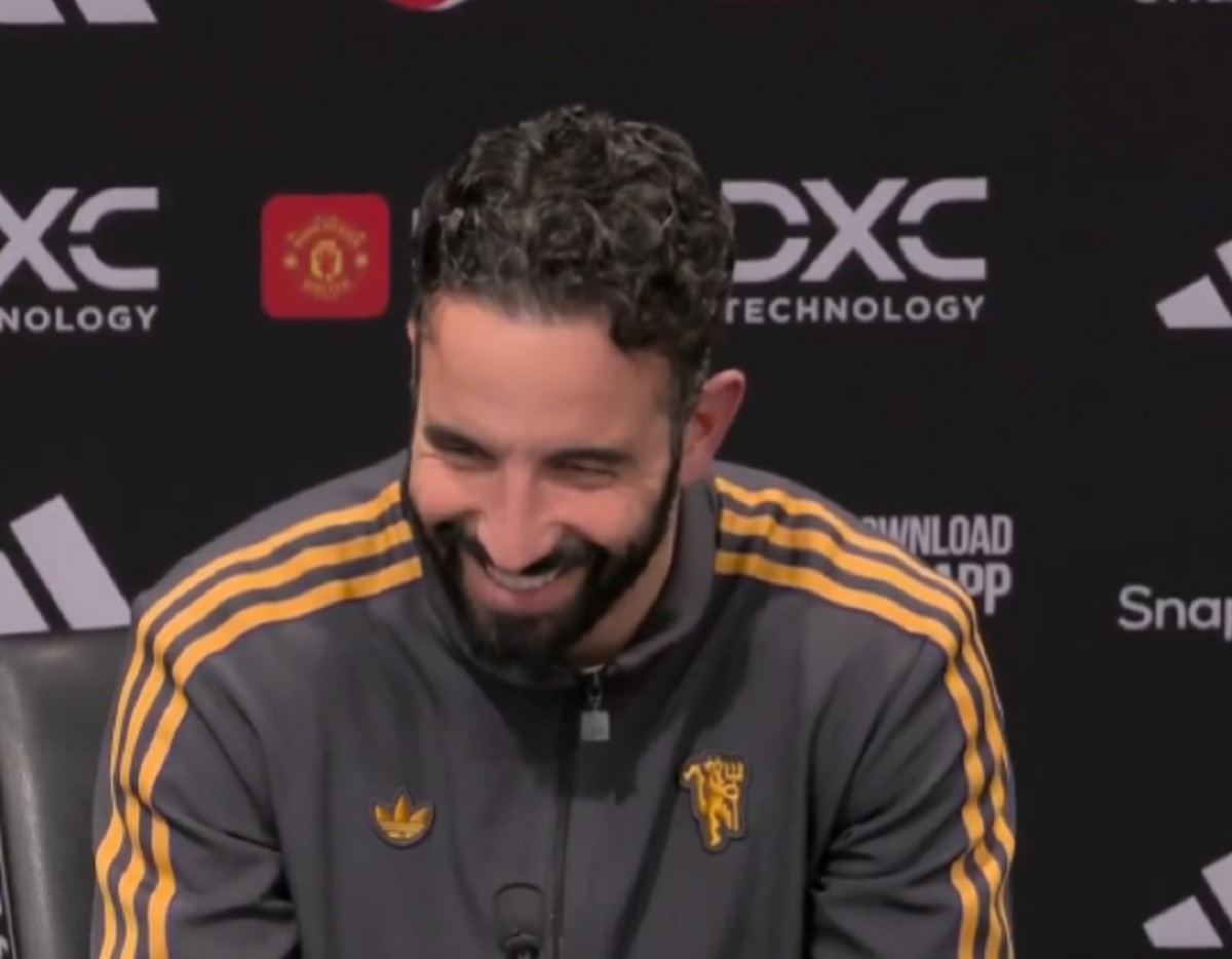 Amorim wyśmiał gwiazdora. W Manchesterze United nie ma już czego szukać [WIDEO]