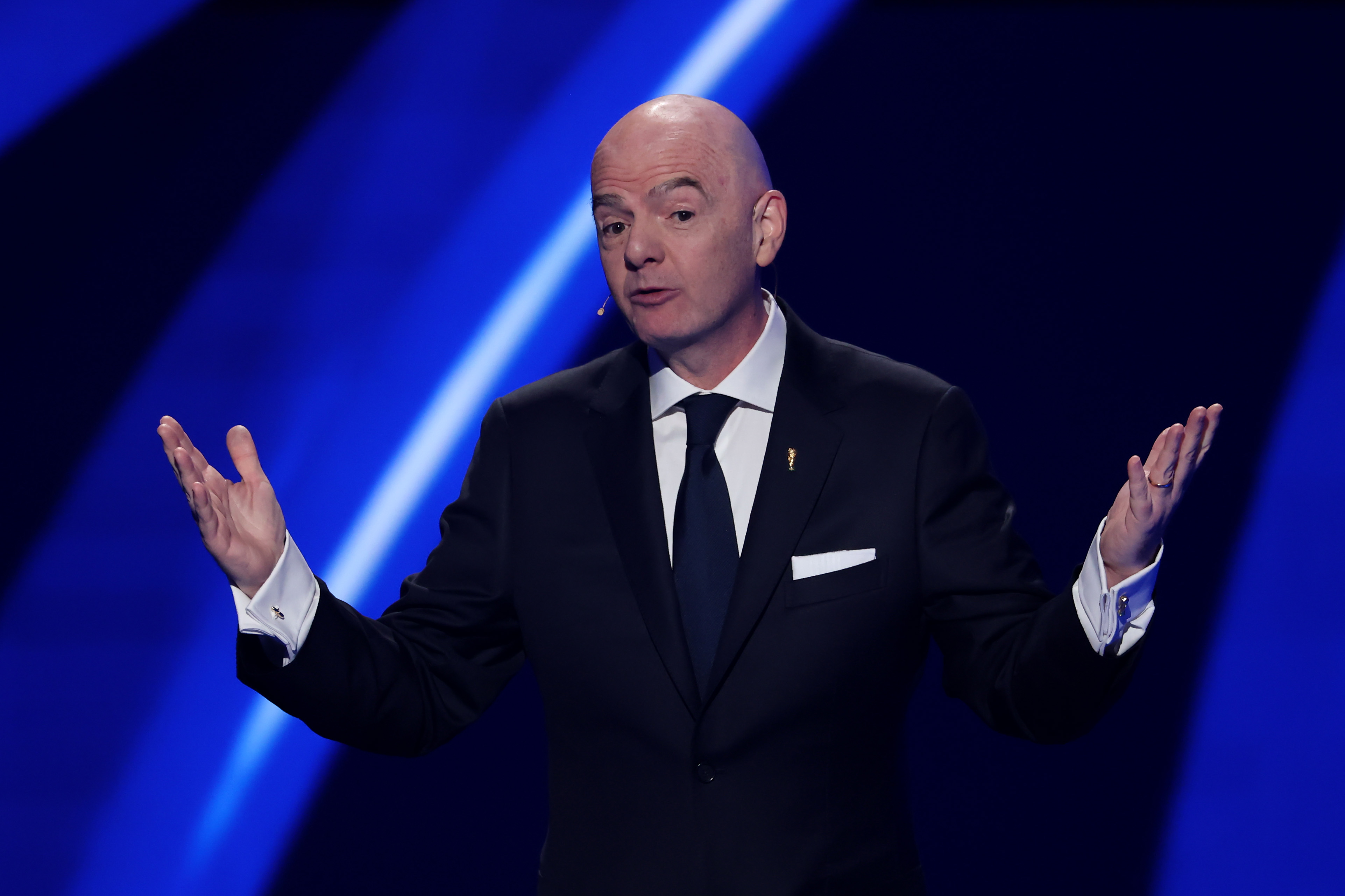 Grubo. Infantino naprawdę powiedział to o przyszłorocznym mundialu