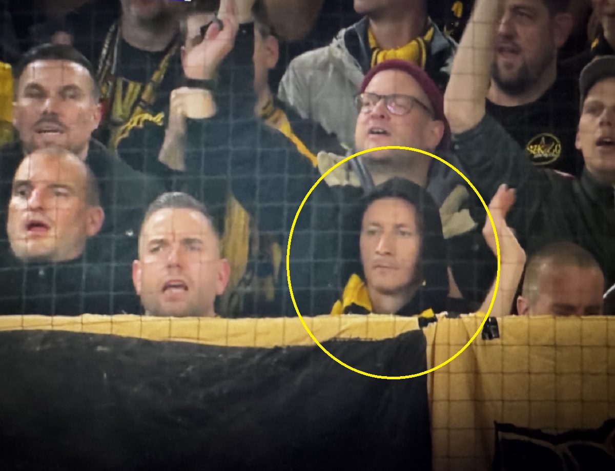 Legenda Borussii na meczu LM. Kibicowała z ultrasami [ZDJĘCIE]