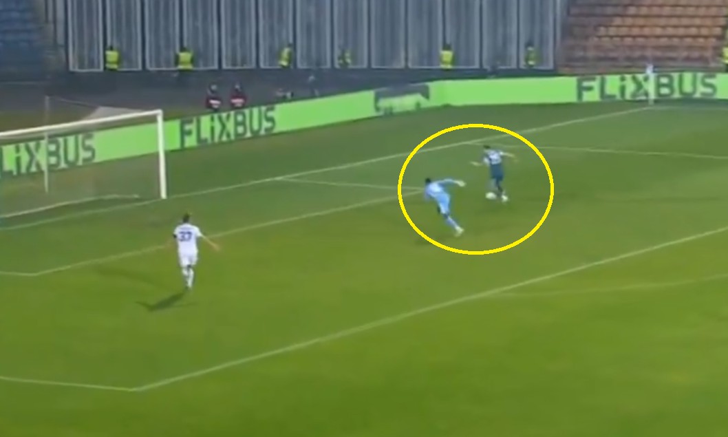 Przełamanie Rajovicia! Kuriozalny błąd rywali, tego nie mógł zmarnować [WIDEO]