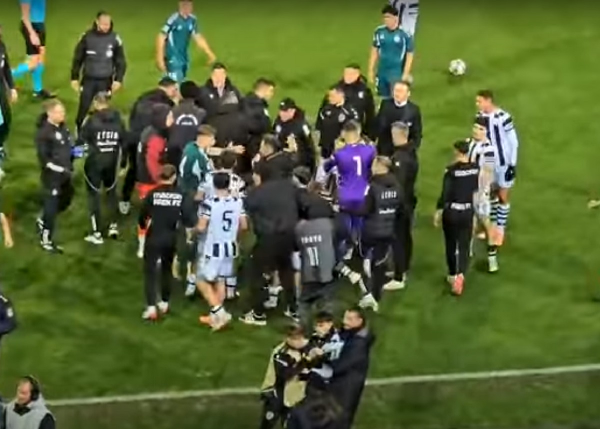 Wielka awantura, piłkarze Legii w centrum zamieszania. Rywale nie mogli wytrzymać [WIDEO]