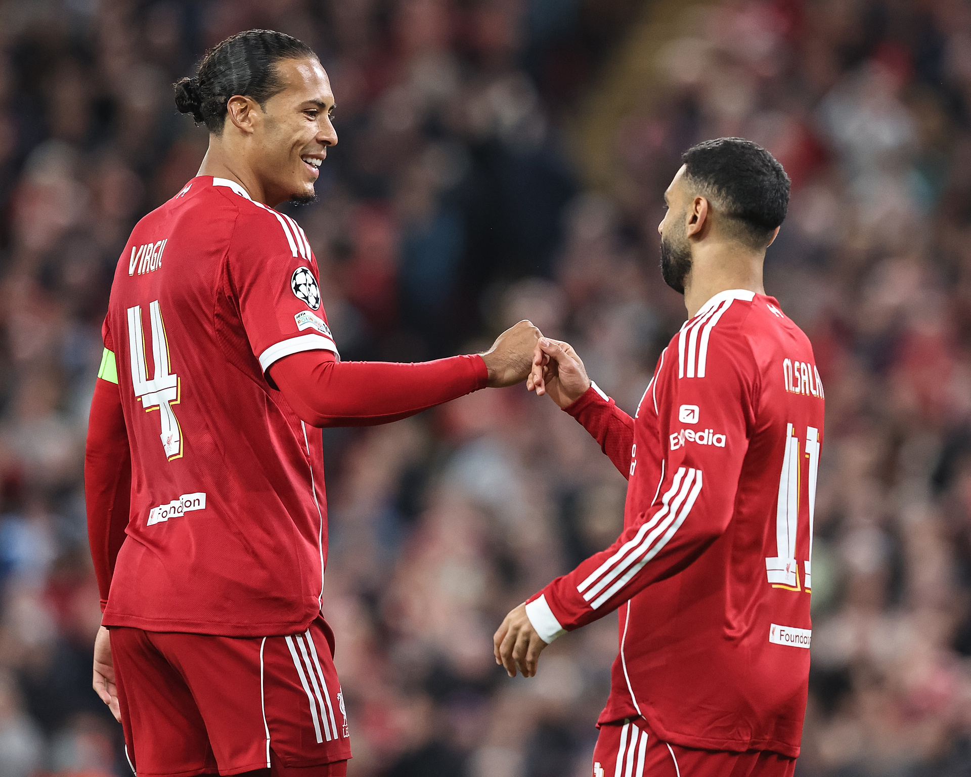 Van Dijk powiedział to Salahowi. "Reszty wam nie zdradzę"