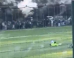 Sceny grozy we Francji. Trzech piłkarzy w szpitalu