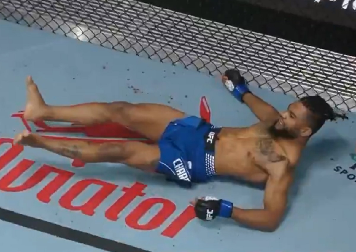 Potężny nokaut na gali UFC. Momentalnie zesztywniał [WIDEO]