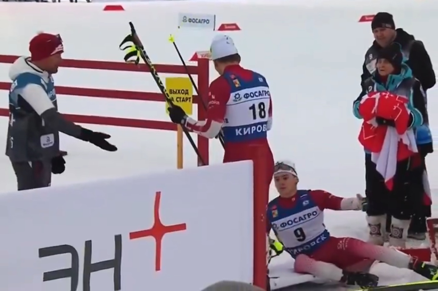 Rosyjski gwiazdor wywołał skandal. Nagle przypuścił atak [WIDEO]