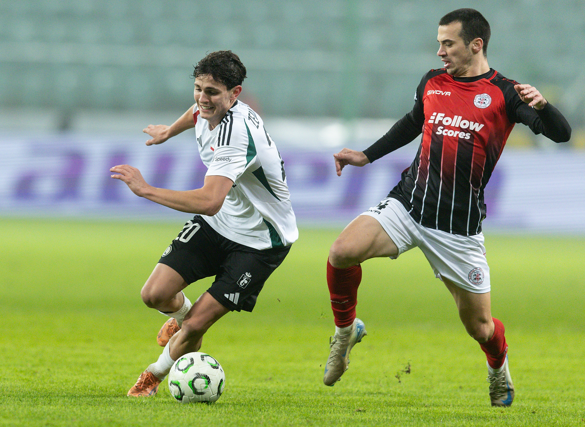 Piłkarz Legii dostał szansę i zachwycił. "Takie jest moje DNA"