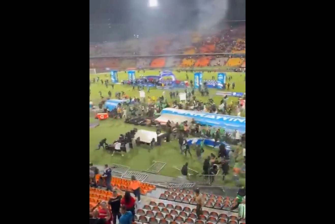 Zamieszki po finale. 59 osób zostało rannych [WIDEO]