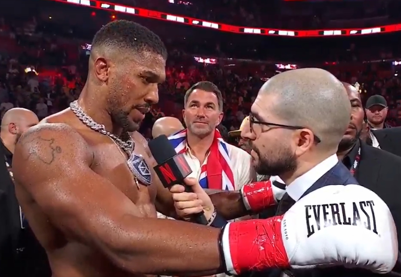 To będzie hit! Joshua wyzwał go do walki. "Przestań tyle gadać" [WIDEO]