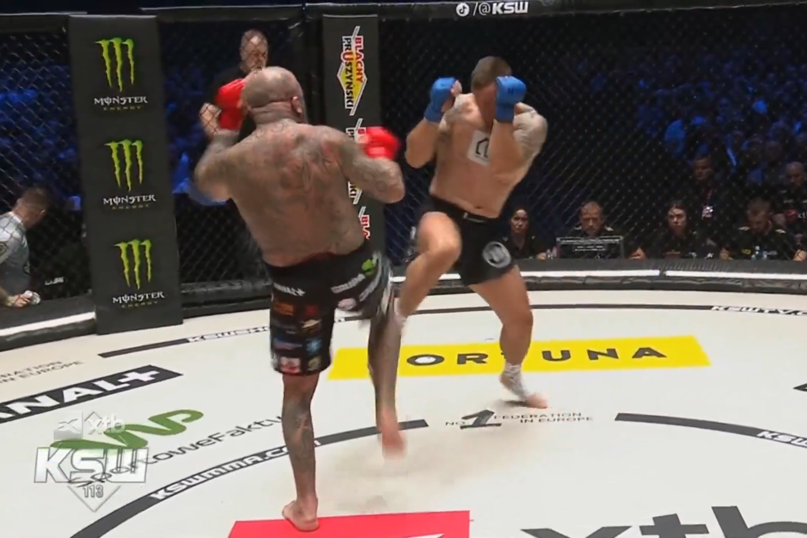 Różalski znokautowany w KSW! Nie było czego zbierać