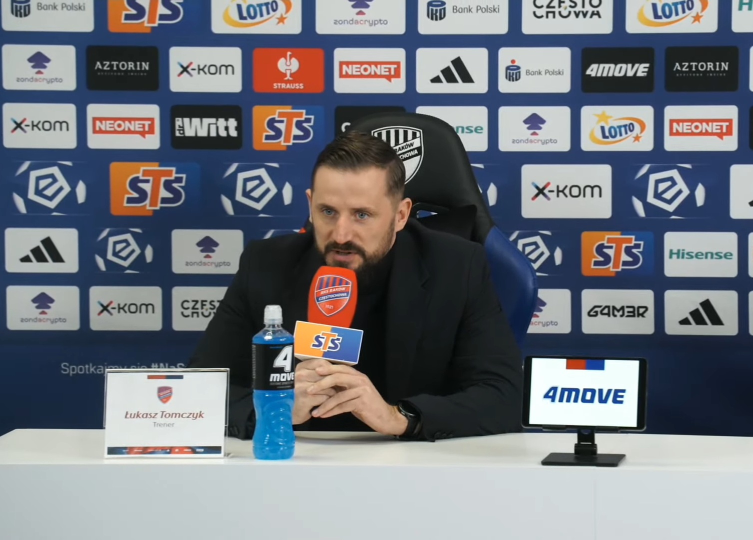 Ważne słowa Tomczyka po objęciu Rakowa. "Trwają negocjacje"