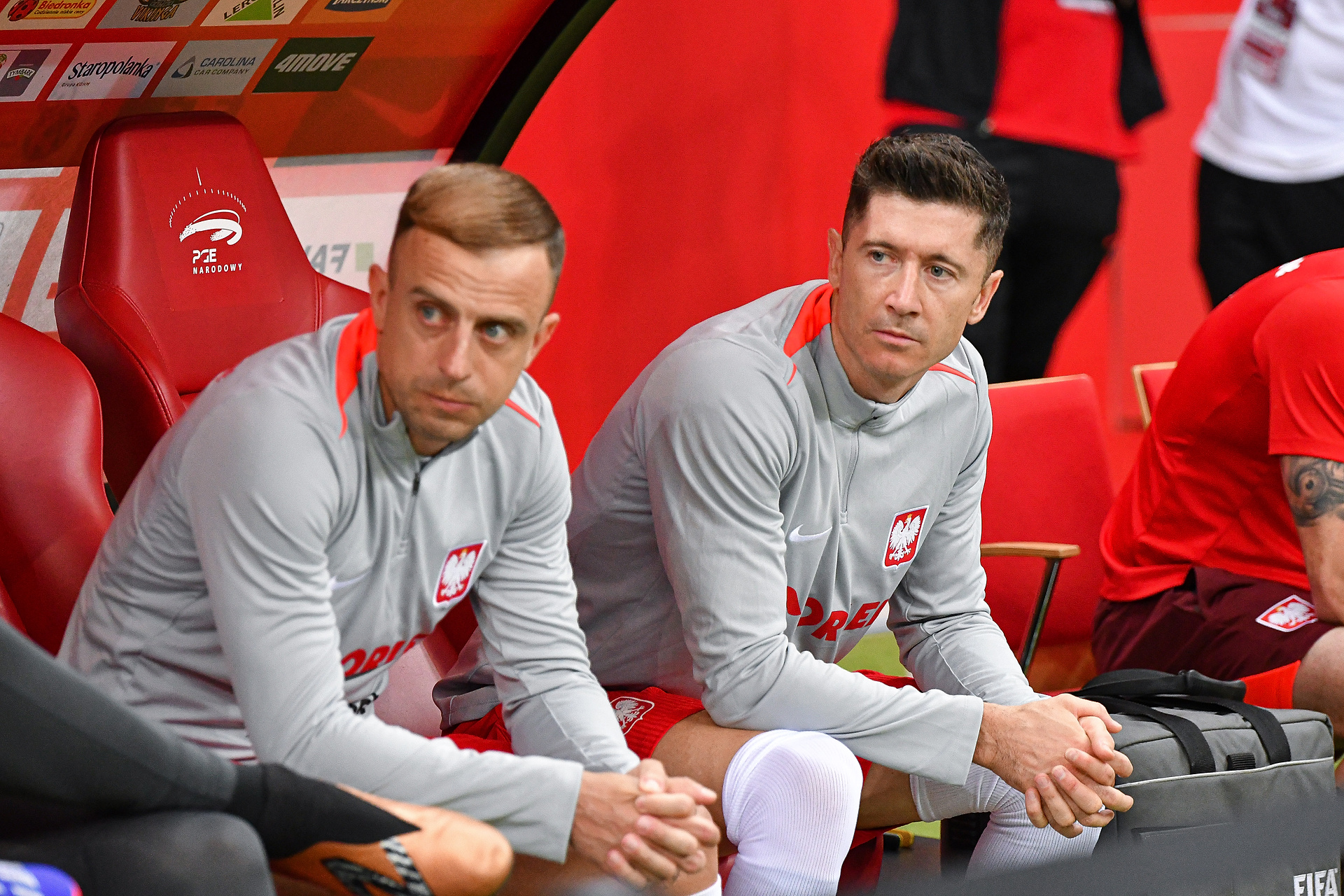 Dudek zobaczył wypowiedź Grosickiego. Nagle padło: "Lewy"