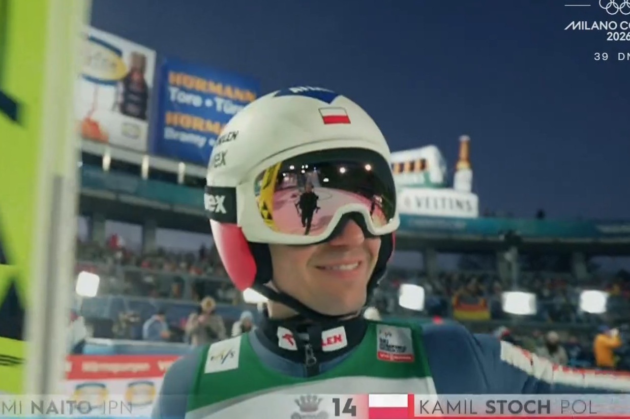 Co za radość Stocha! Trzech Polaków w drugiej serii w Oberstdorfie [WIDEO]