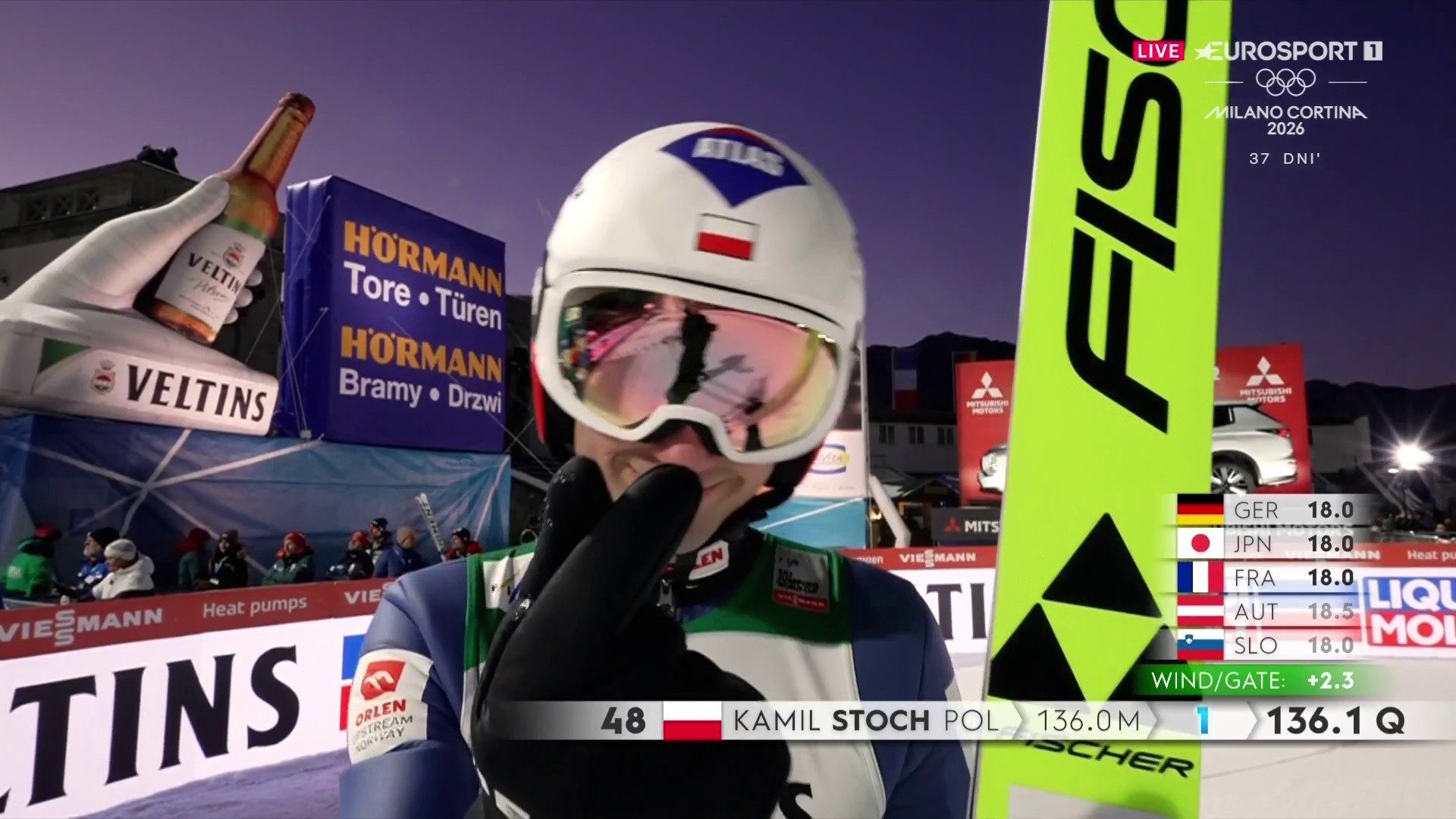 Stoch i Tomasiak odlecieli w Ga-Pa! Żyła kompletnie zawiódł [WIDEO]