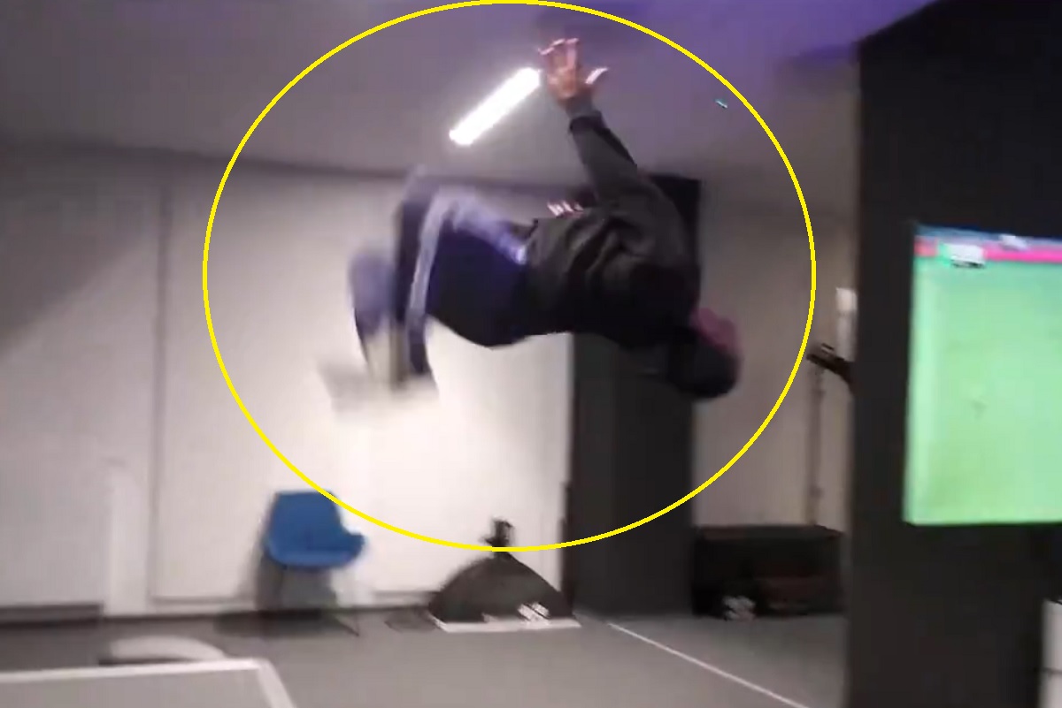 Gracz rewelacji Ekstraklasy stracił głowę. Tylko spójrzcie [WIDEO]