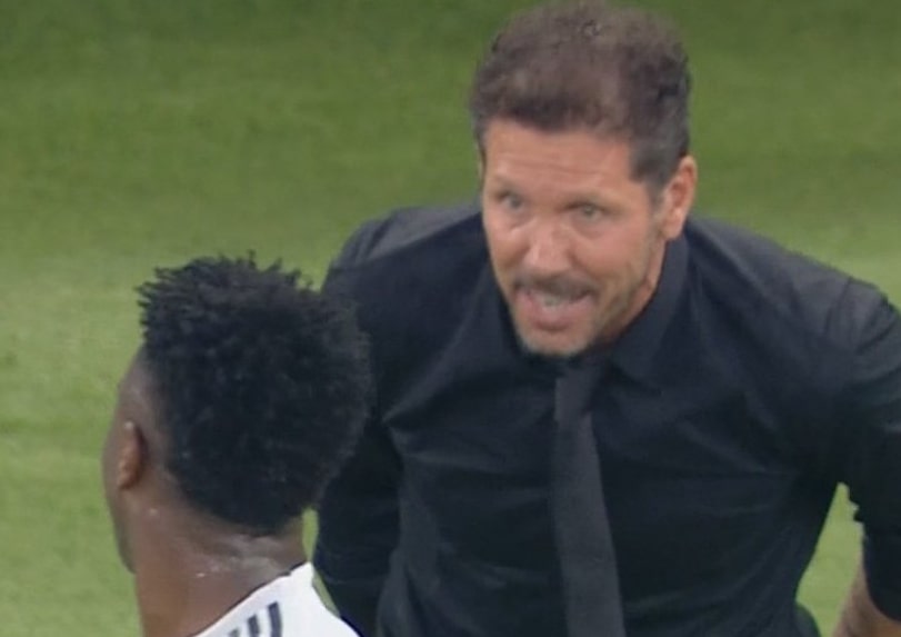 Vinicius Jr spiął się z Simeone! Ostro w derbach Madrytu [WIDEO]