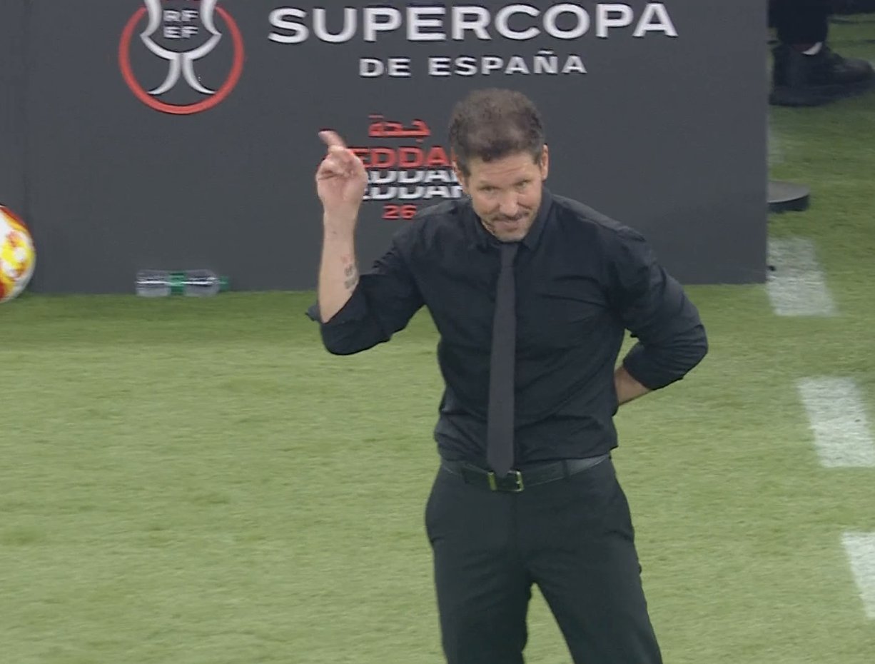 To Simeone krzyczał do Viniciusa. "Florentino Cię wyrzuci!"