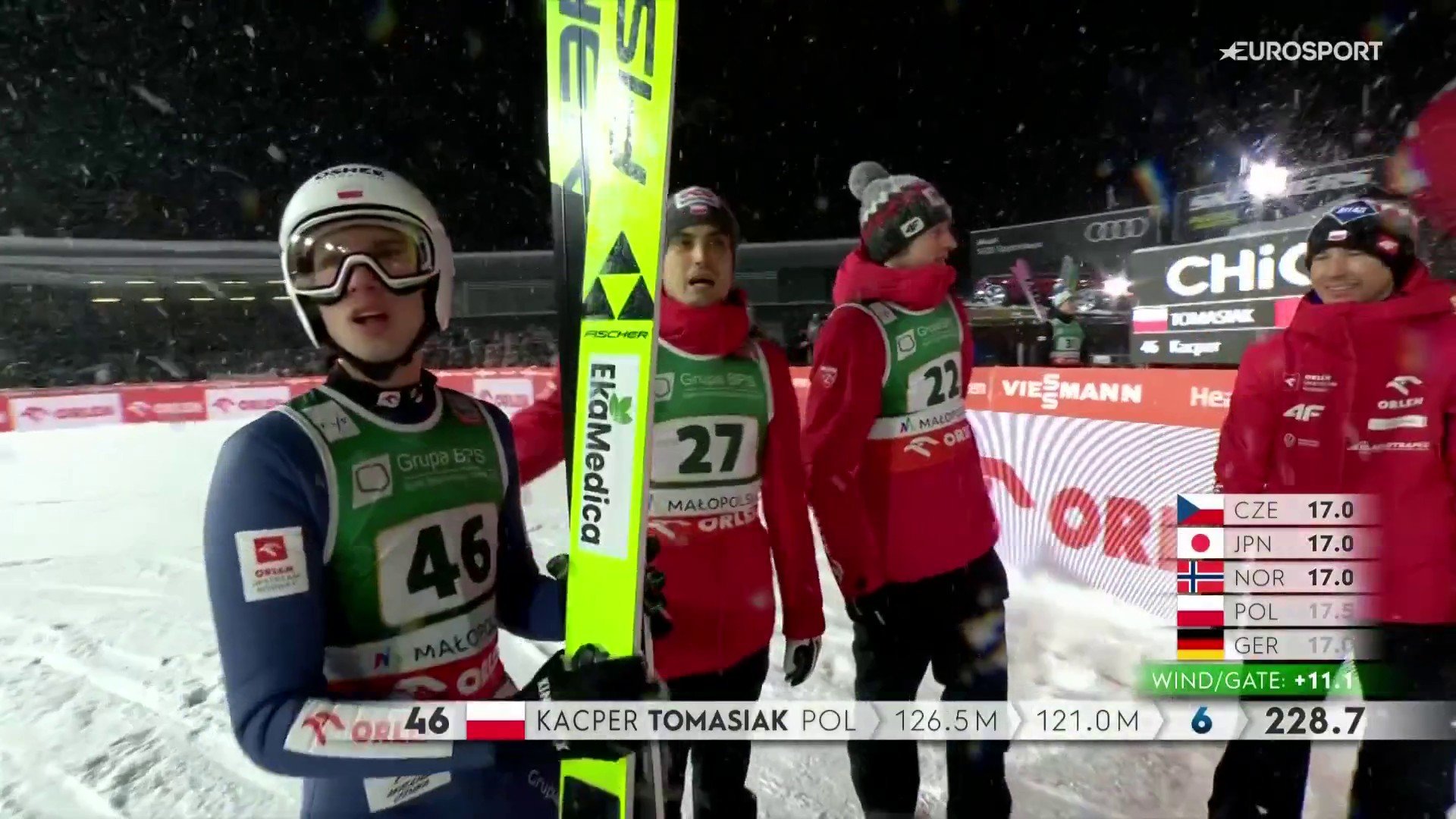 Co za konkurs w Zakopanem! Latali po 140 metrów, kompletna loteria na Wielkiej Krokwi