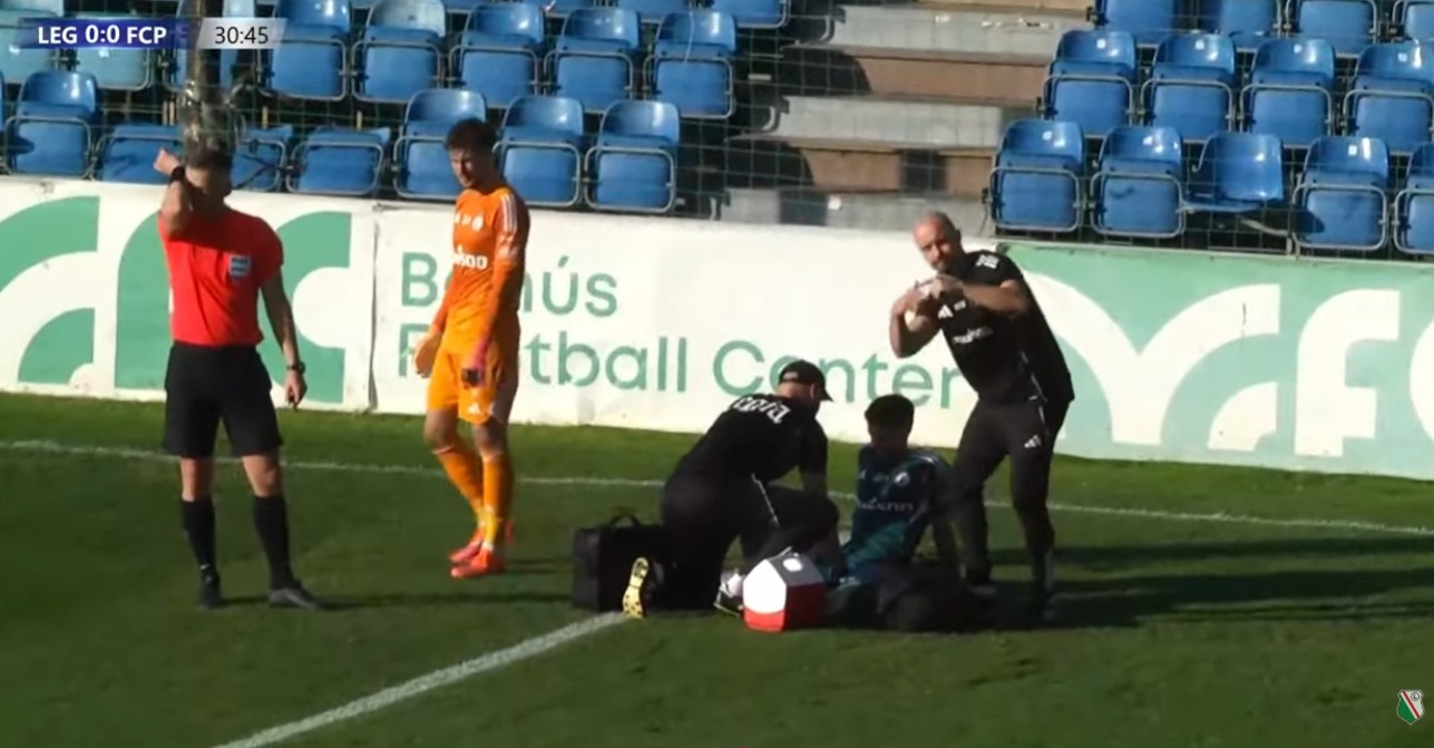 Kontuzja ważnego gracza Legii. Fatalne wieści ze sparingu