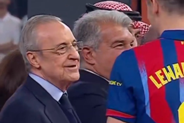 Oto, co Perez powiedział Lewandowskiemu po El Clasico. Będzie o tym głośno [WIDEO]