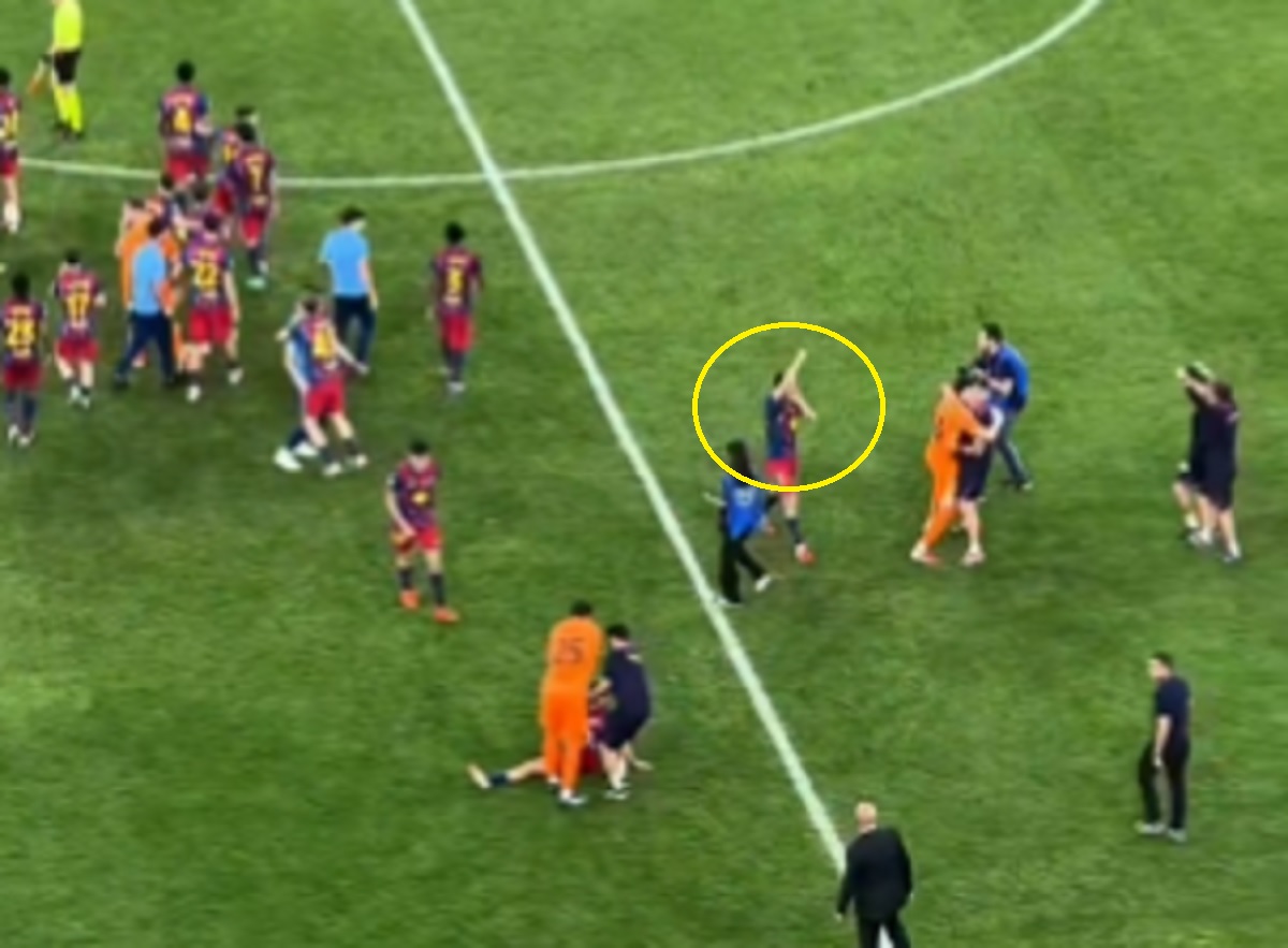 Głośno po geście gwiazdora Barcelony. Tak zachował się po El Clasico [WIDEO]