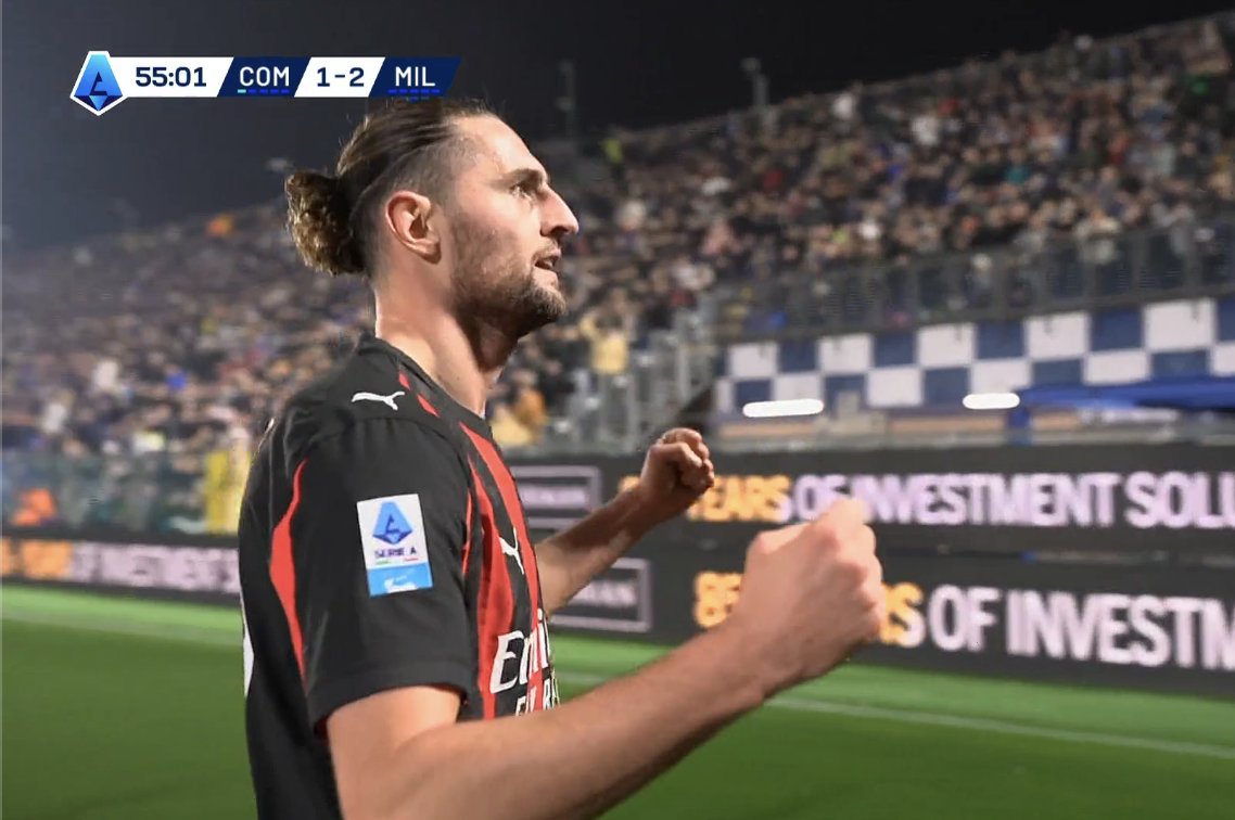 Milan nie odpuszcza. Rabiot bohaterem meczu z Como