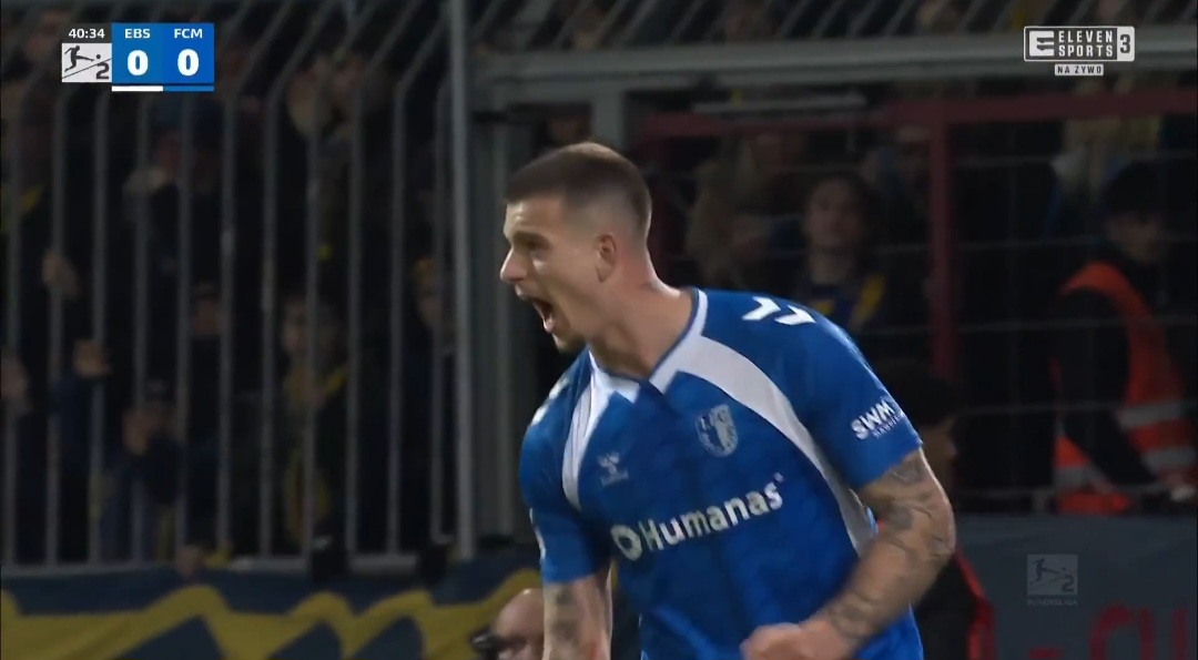 Świetna forma Polaka w Niemczech. Kolejny gol