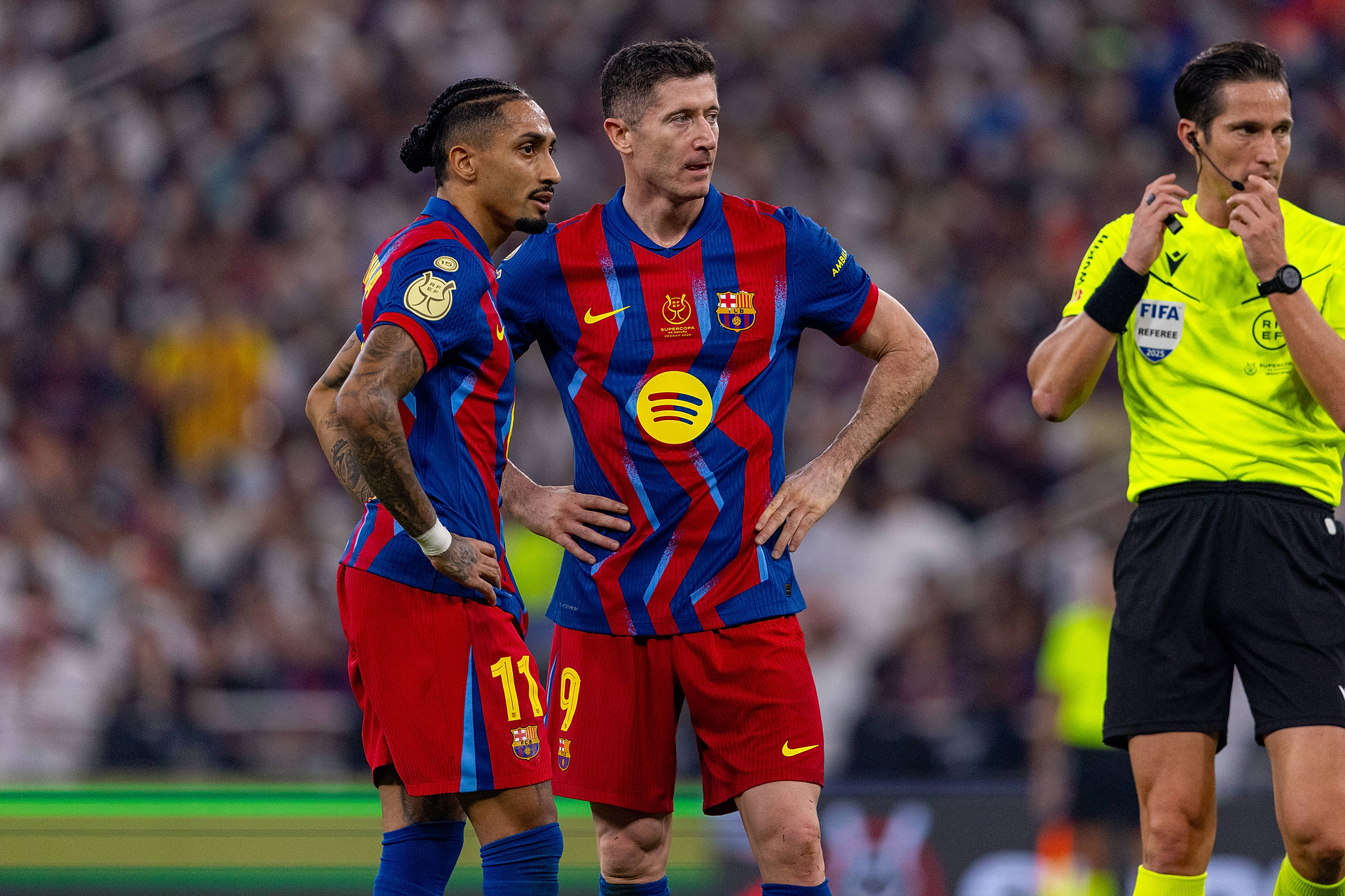 Lewandowski ściga Raphinhę. Te liczby mówią wszystko