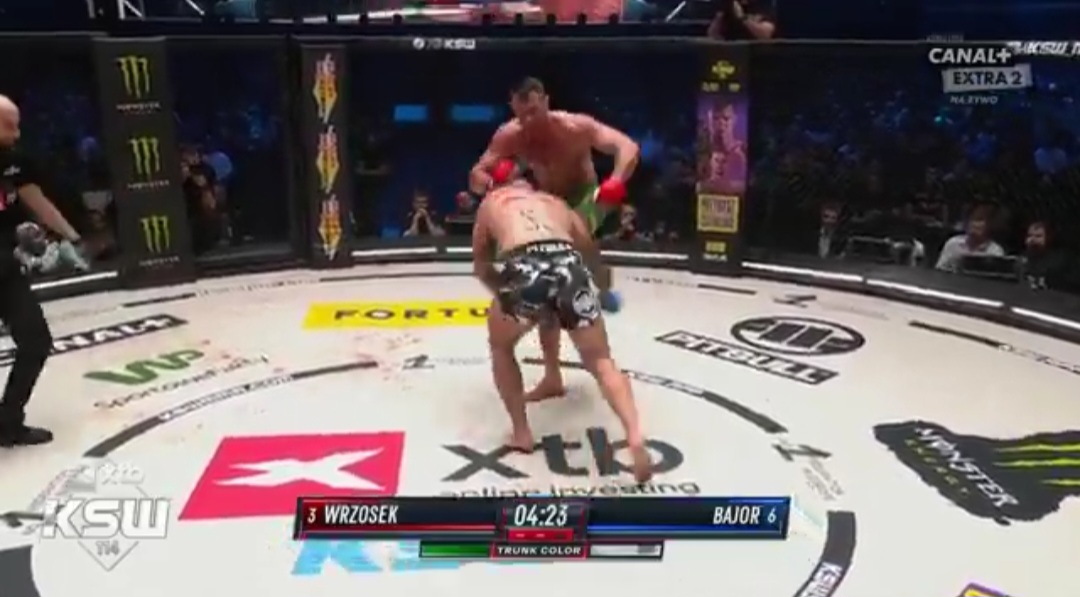 Wrzosek "uśpił" rywala! Potężny nokaut