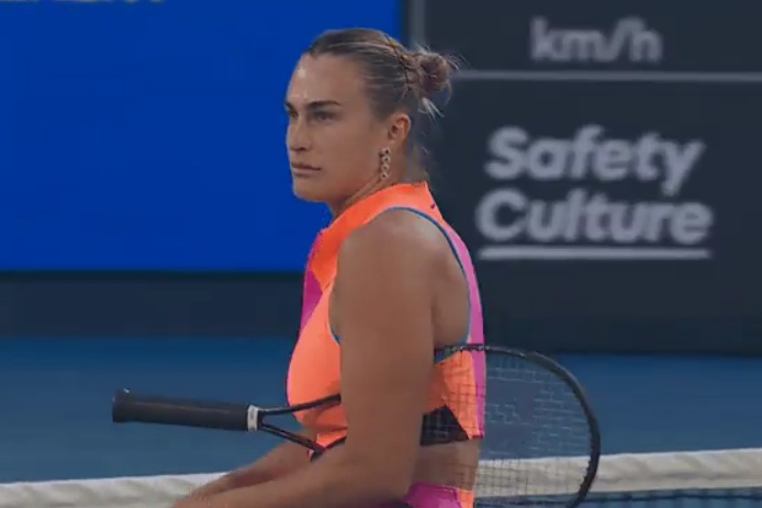 Sabalenka zrobiła wielkie oczy. Tak potraktowano ją przed meczem [WIDEO]