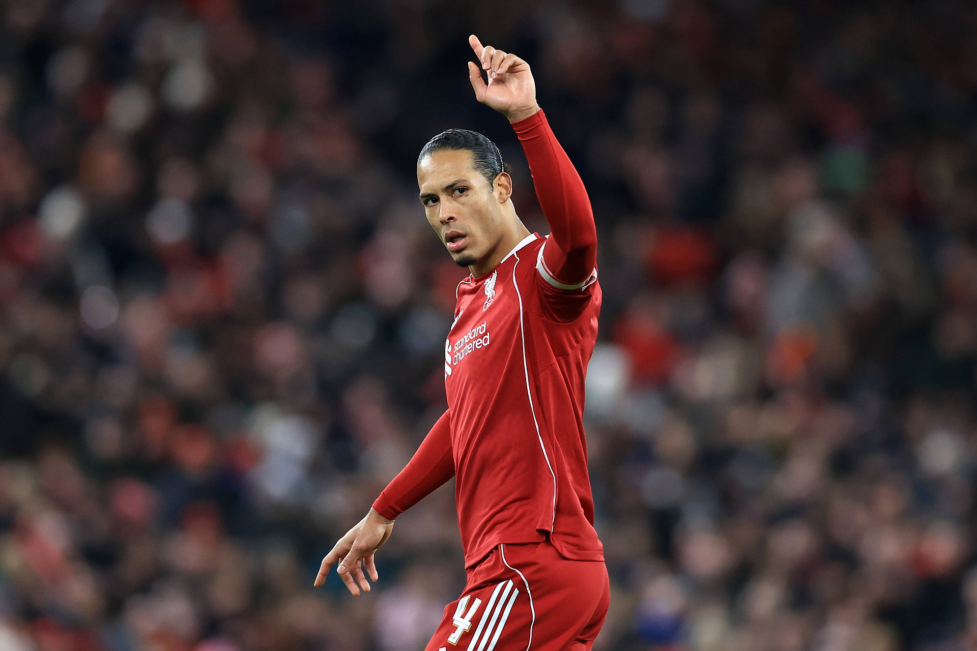 Van Dijk tłumaczy się z błędu przy golu. Zrzucił całą winę na wiatr