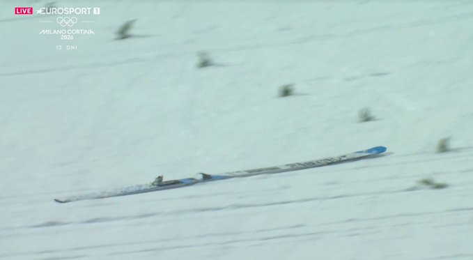 Absurd roku na MŚ! "Skok" samotnej narty, pogrzebane marzenia Słowenii