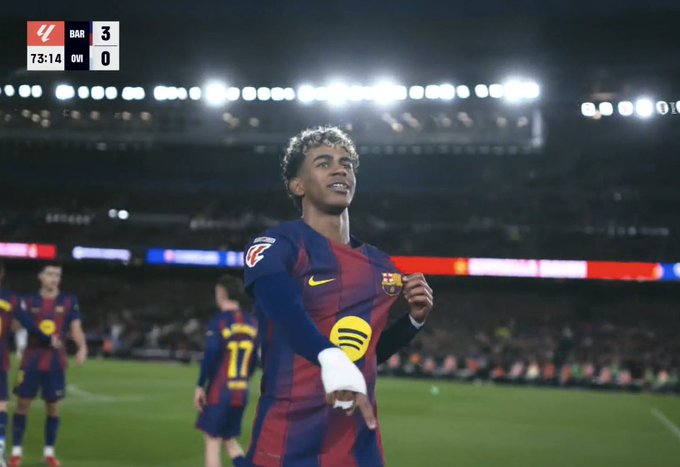 Kosmiczny gol Yamala. Dzieło sztuki [WIDEO]