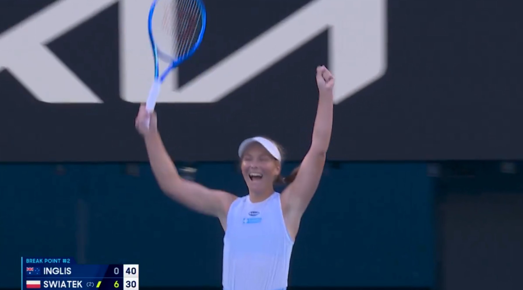 Niezwykłe sceny w meczu Świątek. Te obrazki przejdą do historii [WIDEO]