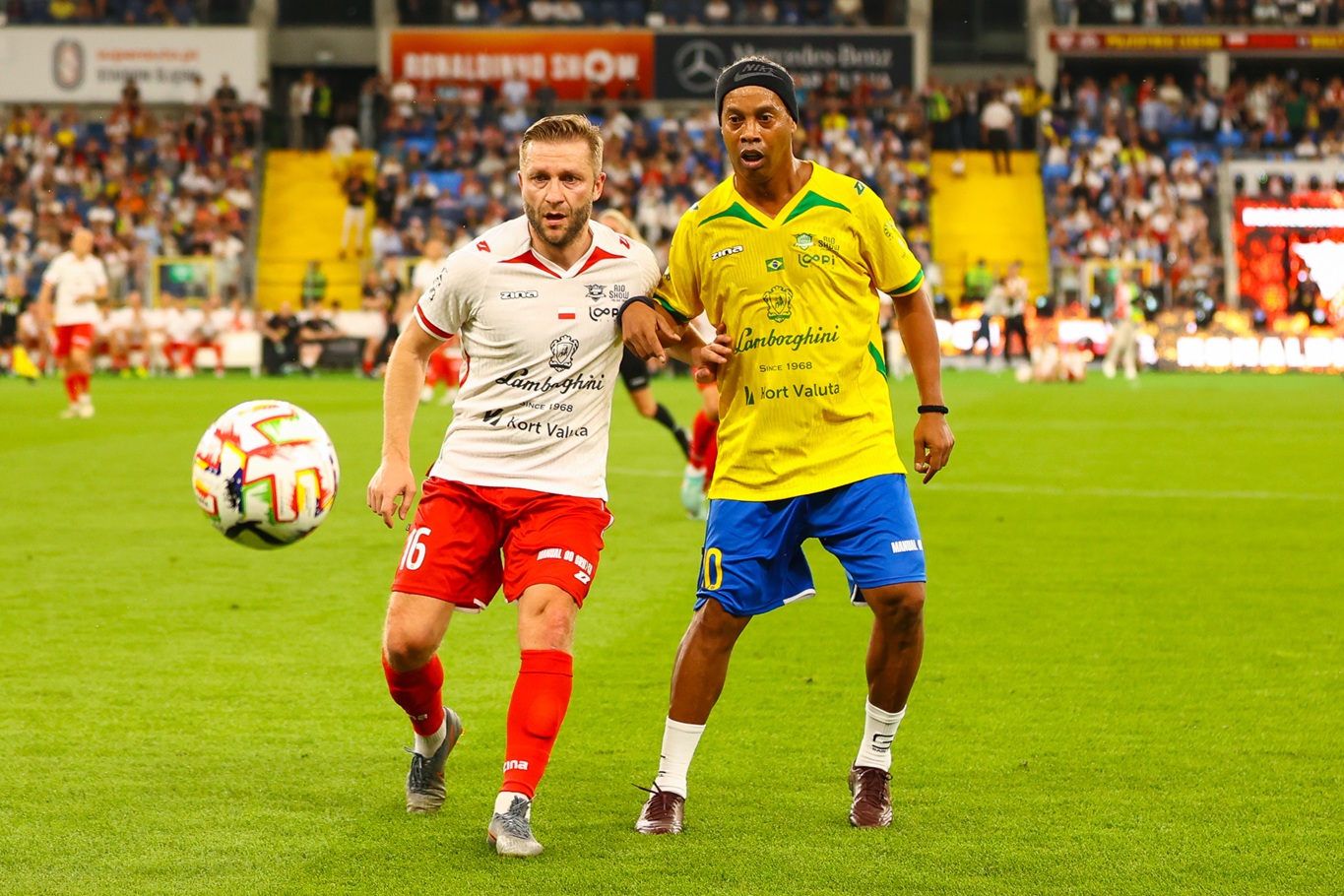 Tylu Legend jeszcze w Polsce nie było! Ronaldinho, Totti, Makelele, Błaszczykowski i inni wystąpią w Chorzowie