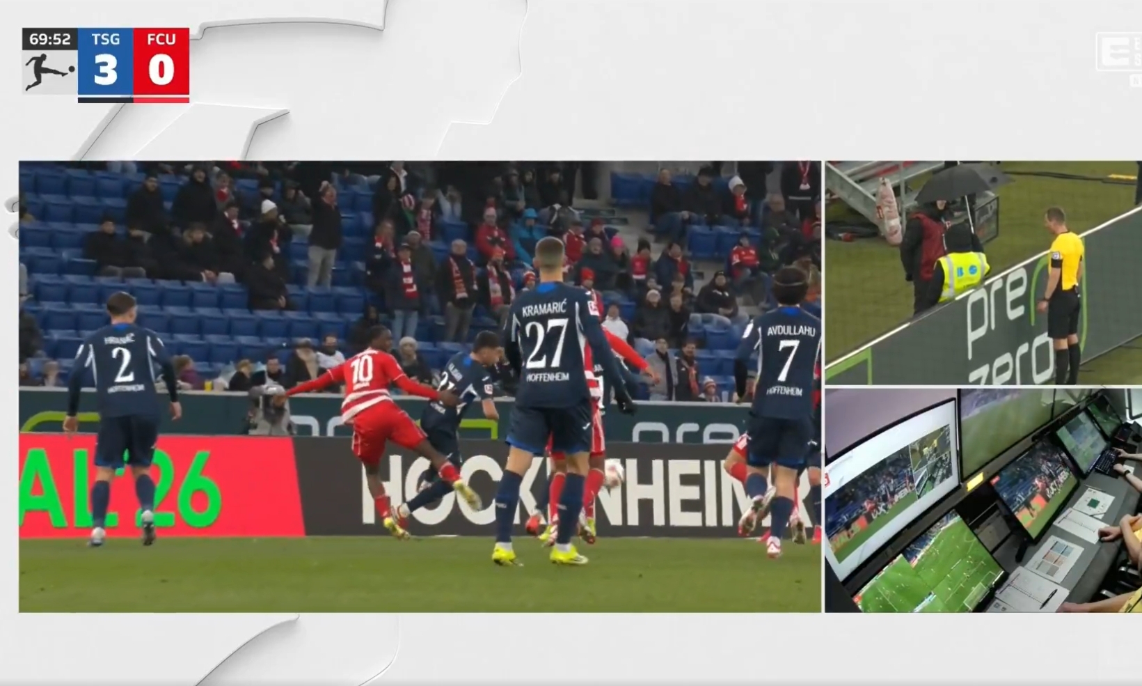 Ale przyaktorzył. Kuriozalna akcja w Niemczech, VAR w akcji [WIDEO]