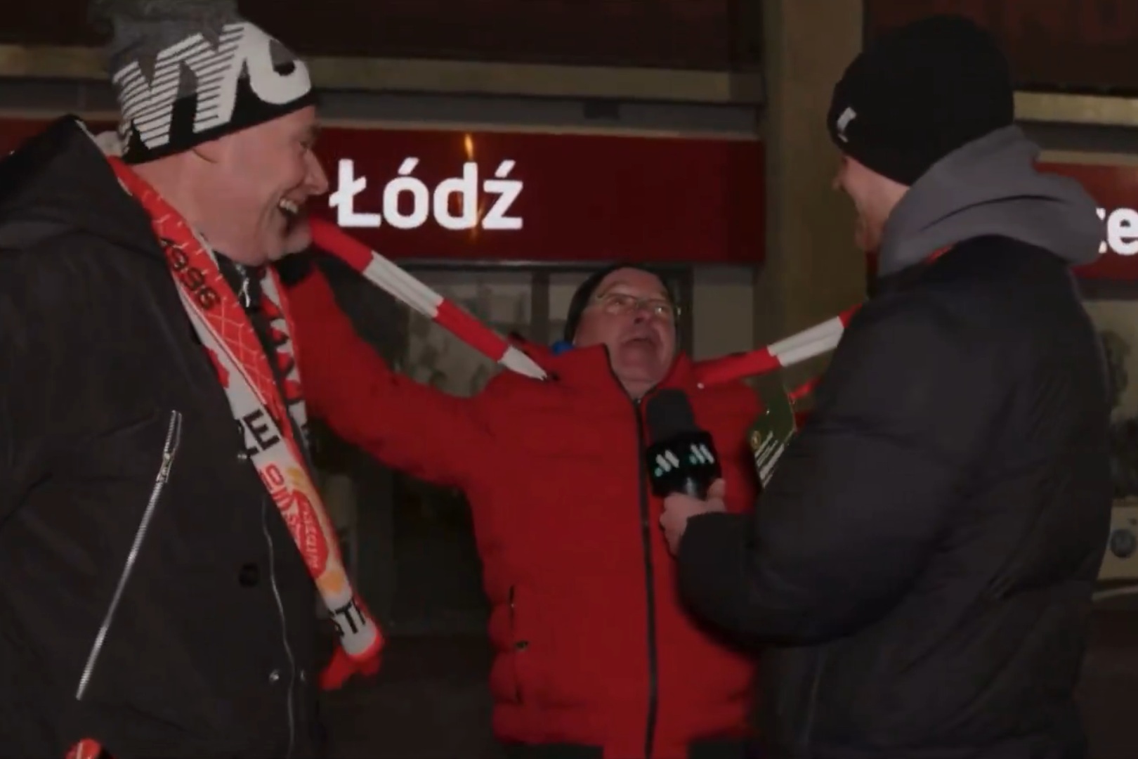 Kibic Widzewa rozbił bank po porażce. "Wpi**dol boli, ale trudno" [WIDEO]