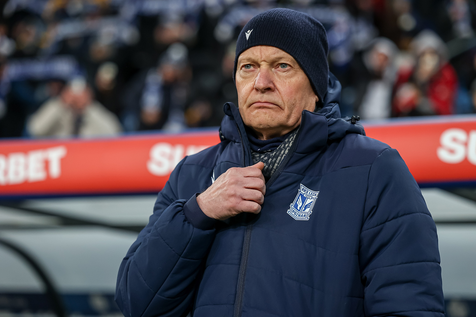 Trener Lecha tłumaczył się z klęski. Tak opisał to, co zrobili piłkarze